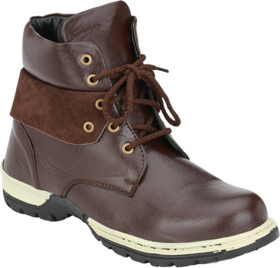 

Kingswalker Stylo Boots For Men(Brown, Black