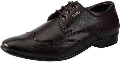 

FAUSTO Lace Up For Men(Brown