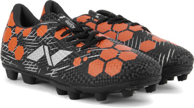 

Nivia Raptor-1 Football Shoes For Men(Black, Orange