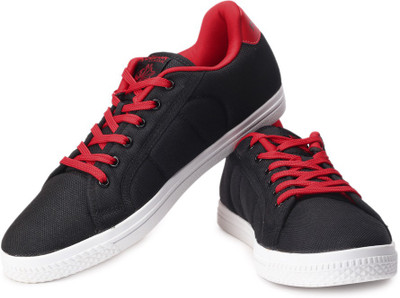 

REEBOK COURT Canvas Shoes For Men(Black, Red, White, Blk-red rush-white