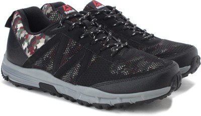 

REEBOK CAMO TREK Men Hiking & Trekking Shoes For Men(Black), Black/green/earth/grey