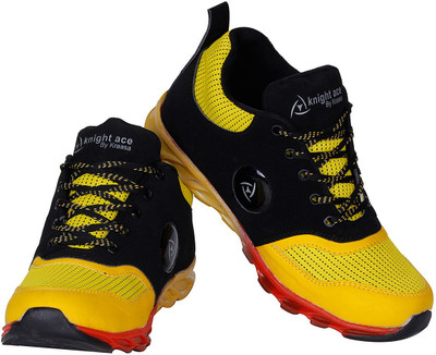 

Knight Ace Sports 007 Running Shoes For Men(Yellow