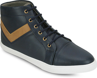

Get Glamr Stylish Canvas Sneakers For Men(Blue
