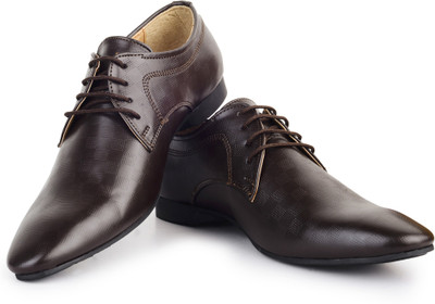 

Buckle Up Chick Party Wear Shoes For Men(Brown