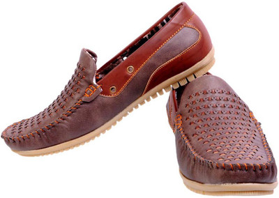

Fescon Attractive Loafers For Men(Brown