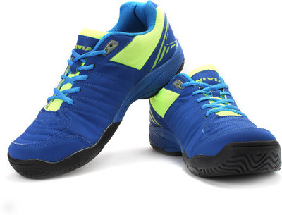 

Nivia Drift Tennis Shoes For Men(Blue, Royal blue;yellow