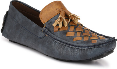 

ZebX Loafers For Men(Grey, Brown