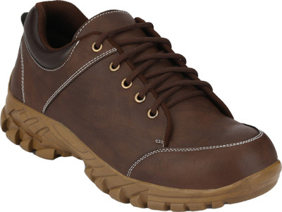 

Udenchi Steel Toe Safety Casuals For Men(Tan)