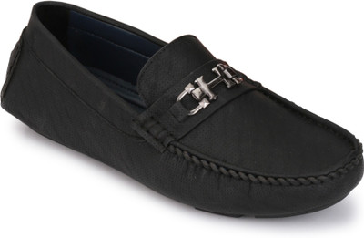 

Knoos Wrapper Casuals Driving Shoes For Men(Black