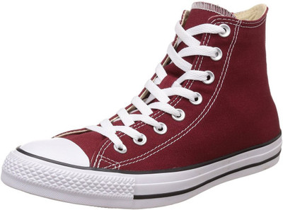 

Converse 154807C All Star Series High Ankle Canvas 11UK Canvas Shoes For Men(Maroon, Red block