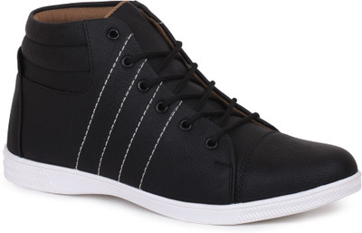 

Rozo Black Canvas Canvas Shoes For Men(Black