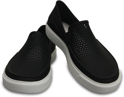 

Crocs CitiLane Roka Slip On Sneakers For Women(Black