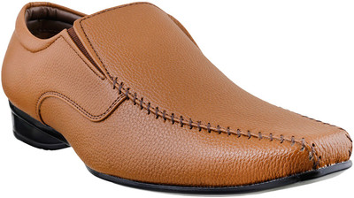 

MSL Men's Formals Slipons Slip On For Men(Tan, 23;tan