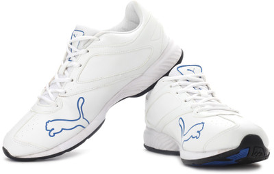 

Puma Tazon 5 Ind. Running Shoes For Men(White, 03;white;medieval blue;black