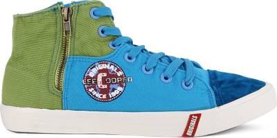Lee Cooper Men Mid Ankle Canvas Sneakers