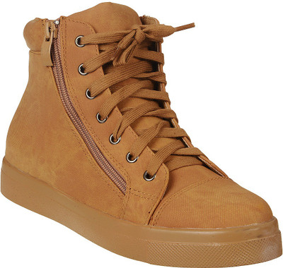 

Flat n Heels Sneakers For Women(Tan)