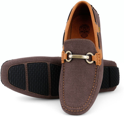 

Froskie Loafers For Men(Brown, Orange, Coffee