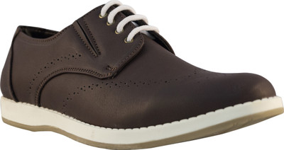 

Tanny Shoes Synthetic Leather Brown Casuals For Men(Brown)