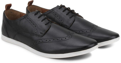 

Knotty Derby Knicker Brogue Derby Corporate Casuals For Men(Black, Tan