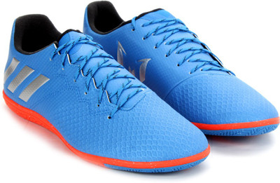 

ADIDAS MESSI 16.3 IN Football Shoes For Men(Blue, Shoblu/msilve/cblack