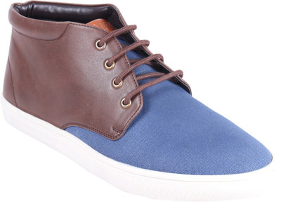 

U.S. Polo Assn Casual Mid Mid Anke Sneakers For Men(Navy