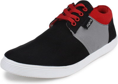 Krafter Sneakers For Men(Black, Red