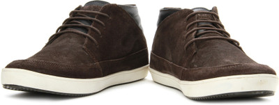 

GAS Hail Mid Ankle Sneakers For Men(Brown)