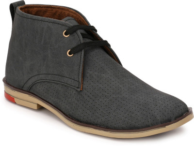 

Menfolks Boots For Men(Grey, Black