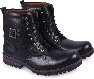 

Andrew Scott Black Boots For Men(Black