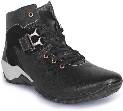 

BUWCH Buwch Casuals, Boots, Party Wear, Corporate Casuals For Men And Boys Black Color Boots For Men(Black