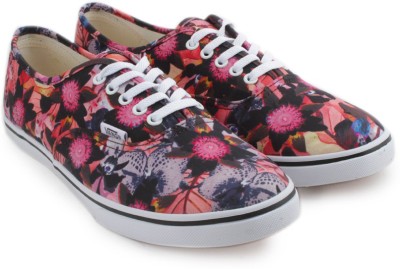 

Vans Casual For Women(Black, Multicolor, Pink, (floral mix) black/pink