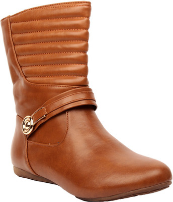 

Foot Candy Boots For Women(Tan