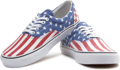 

Vans Men Sneakers For Men(Blue, Red, White, (van doren) stars/stripes/checker