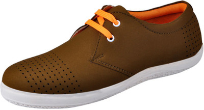 

FAUSTO Trendy Sneakers For Men(Green), Mehandi