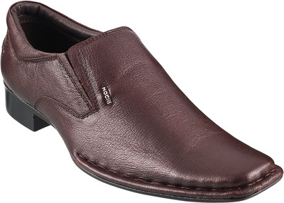 

Mochi Men's Slip On Shoes For Men(Brown, 12;brown