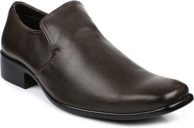 

Escaro Men's Formal Slip On For Men(Brown