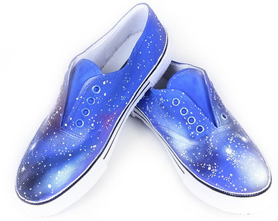 

F-Gali The Universe Low Top Canvas Shoes Canvas Shoes For Men(Multicolor