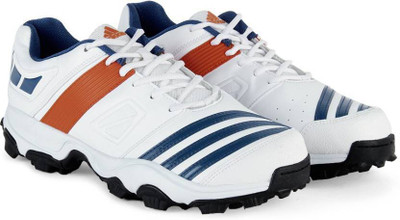 

ADIDAS ALL ROUNDER POWER Men Cricket Shoes For Men(Blue, Orange, White, Ftwwht/eqtblu/supora