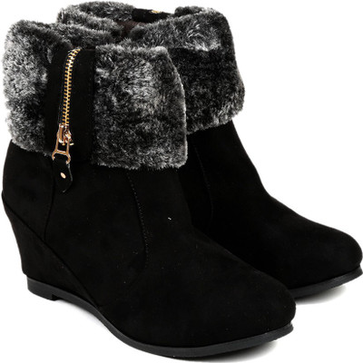 

TEN Tan Suede Uggs Boots For Women(Black)