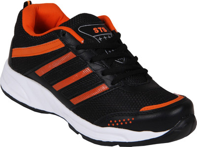 Smith Soul Running Shoes For Men(Black, Orange)