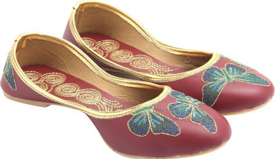 

Myra Bellies For Women(Burgundy), Maroon