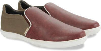 

U.S. Polo Assn Slip On Loafers For Men(Brown, Maroon