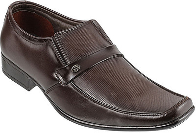 

Metro Formal Slip On For Men(Brown, 12;brown