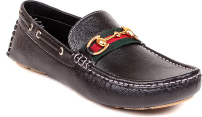 

TAG-7 Loafers Driving Shoes For Men(Black