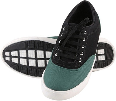 

NE Shoes Canvas Shoes For Men(Green, Black
