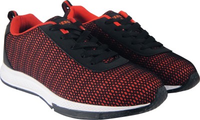 action Synergy SRF0074 Black/Red Phylon Sole Sports Running Shoes For Men(Red, Black)