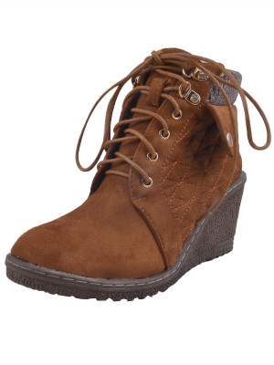 

Adorn Latest Fashion Boots For Women(Brown, Camel