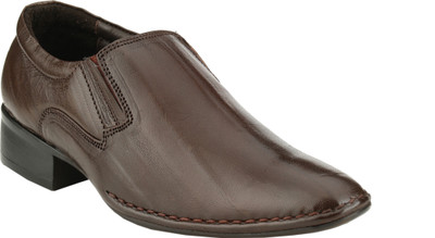 

Zebra Brown Men'S Formal Slip On Shoes For Men(Brown)