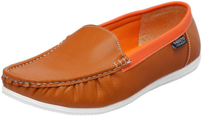 FAUSTO Brown Men's Casual Loafers For Men(Brown)