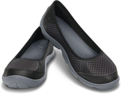 

Crocs Duet Busy Day Ballet Flat W Casuals For Women(Black